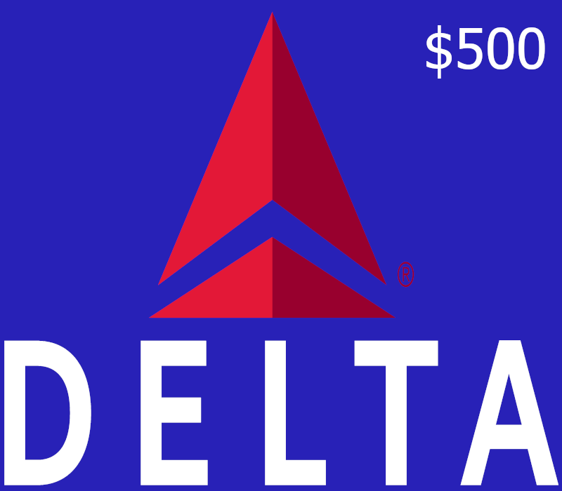 Delta Air Lines $500 Gift Card US