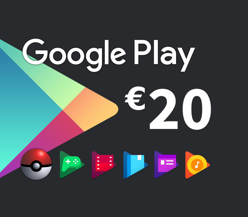Google Play EUR 20 Gift Card FR
