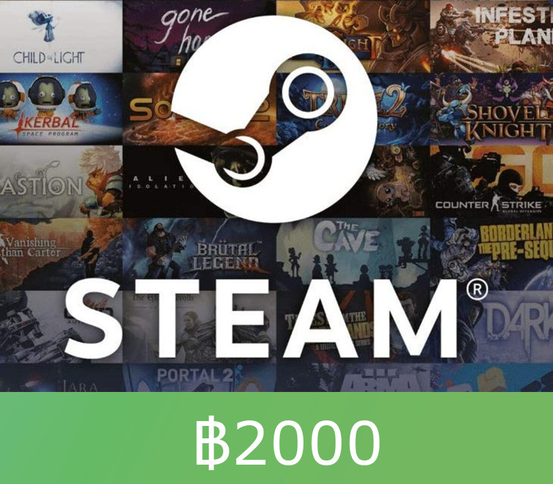 Steam Gift Card ฿2000 TH Activation Code