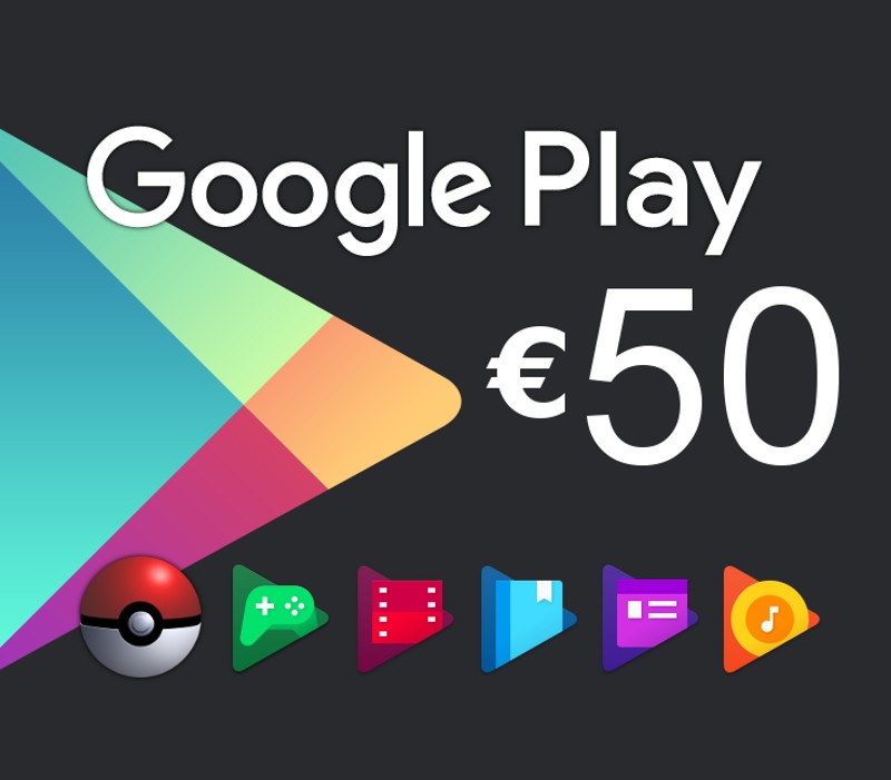 Google Play EUR 50 Gift Card NL